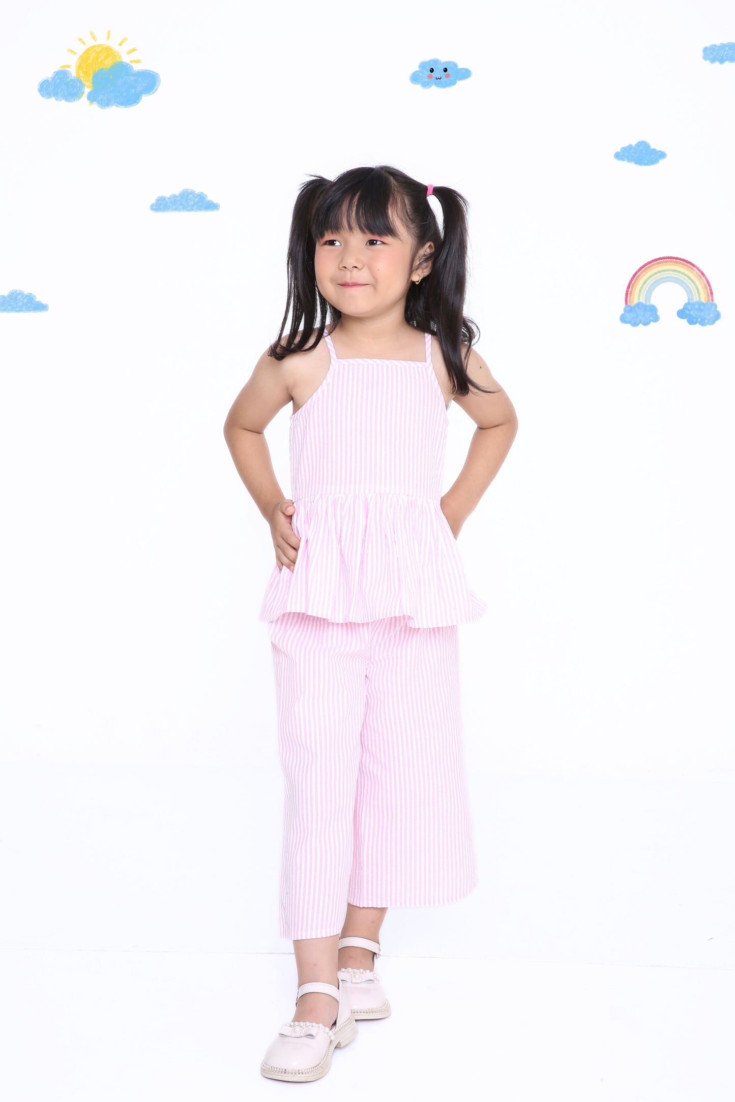 Girls' Cotton Candy Co-Ord Set