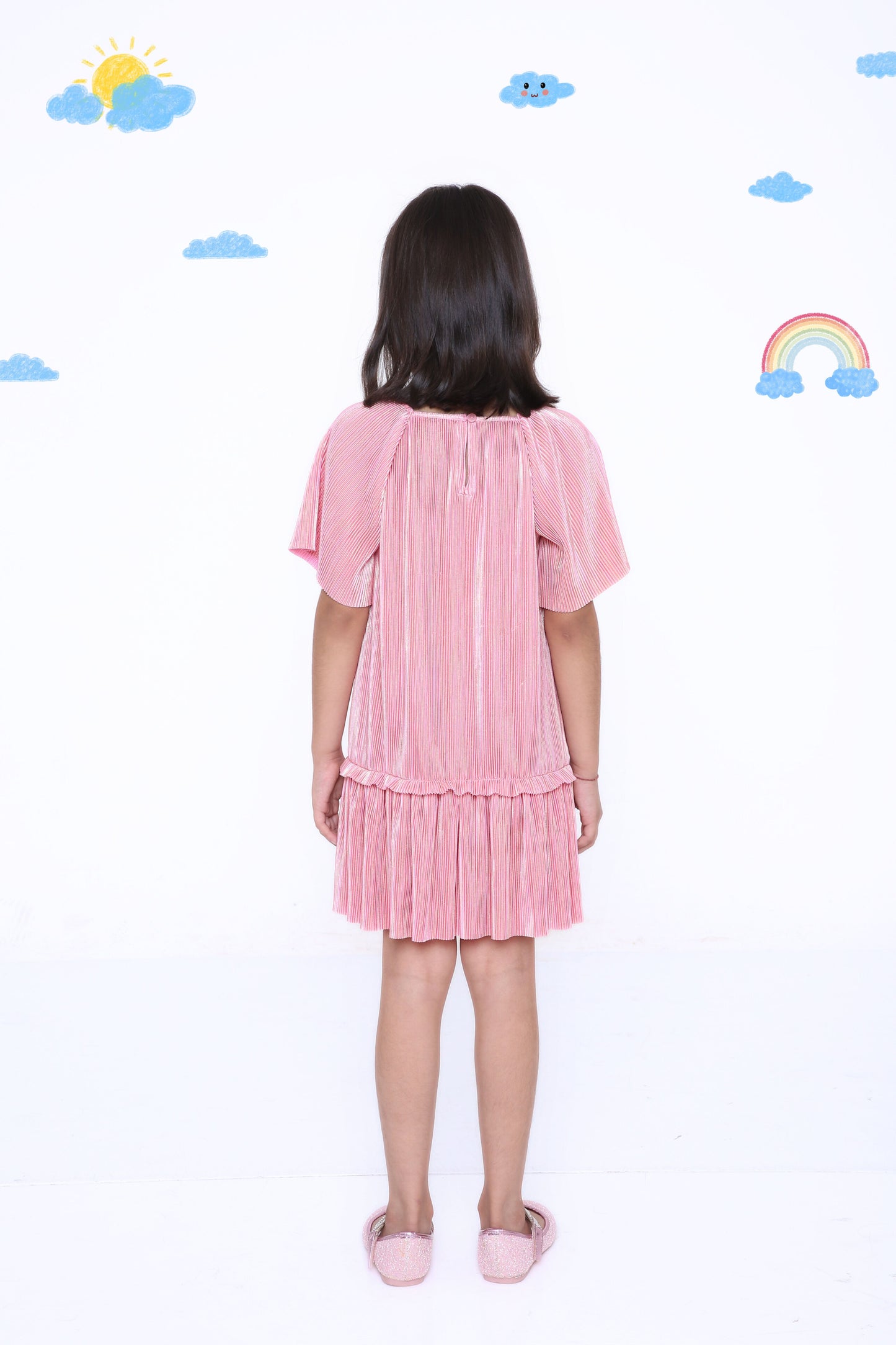 Blush Pink Girls' Dress