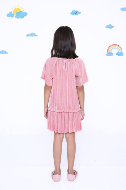 Blush Pink Girls' Dress