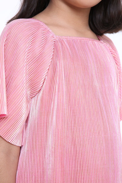 Blush Pink Girls' Dress